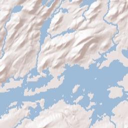 Beaver River New York Terrain Map