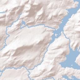 Deerland New York Terrain Map