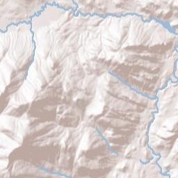 Schroon Falls New York Terrain Map
