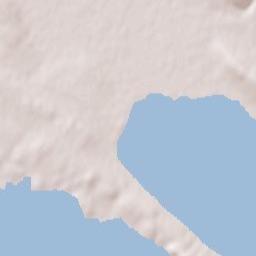 Pakoštane Terrain Map