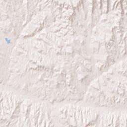 Washakie County Terrain Map