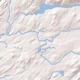Moshier Falls New York Terrain Map