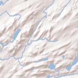Woods Lake New York Terrain Map