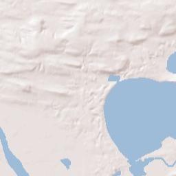 Green Lake County Terrain Map