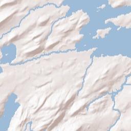 Raquette Lake New York Terrain Map