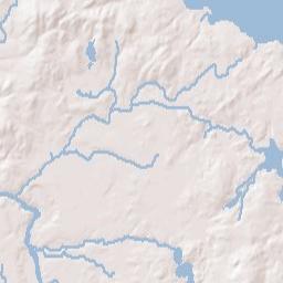 Steep Falls Terrain Map