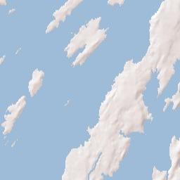 Harpswell Center Terrain Map