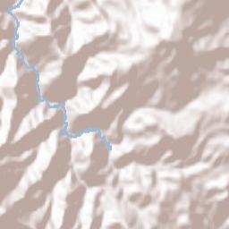 Verghereto Terrain Map