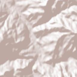 Višegrad Terrain Map