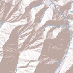 National Forest Development Road 408, Sawtooth National Fores Terrain Map