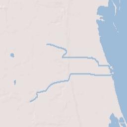 Bay County Terrain Map