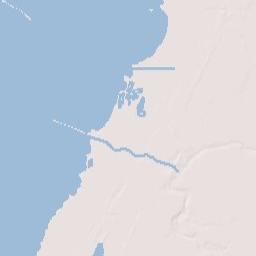 Sebewaing Terrain Map