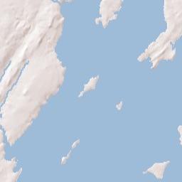 Falmouth Foreside Terrain Map