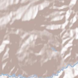 Frontino Terrain Map
