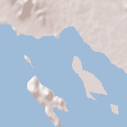 Vodice Terrain Map