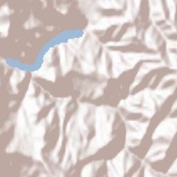 Opština Višegrad Terrain Map