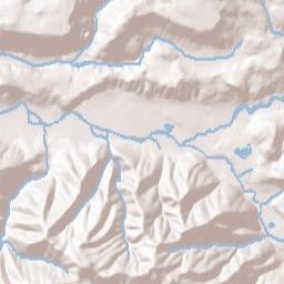 Oakridge Terrain Map