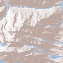 Jenny Lake Road Grand Teton National Park Terrain Map