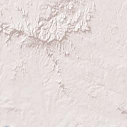 Interior SD America Terrain Map