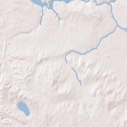 Oceana County Terrain Map