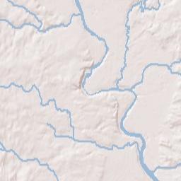 Big Rapids Terrain Map
