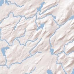 Minnehaha New York Terrain Map