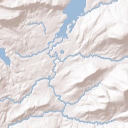 Hamilton County Terrain Map