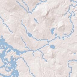 Lake Arrowhead Terrain Map