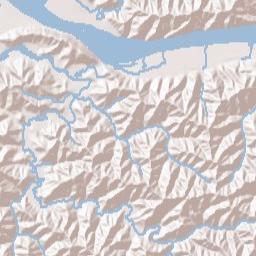 Reedsport Terrain Map