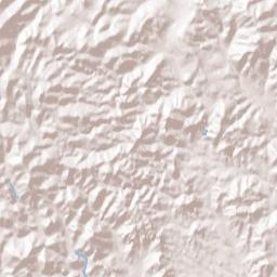 Custer County Terrain Map