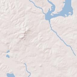 Lake Isabella Terrain Map