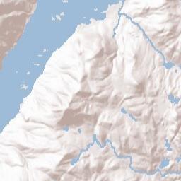 Huletts Landing New York Terrain Map
