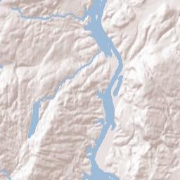 Chubbs Dock New York Terrain Map