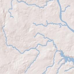 Hollis Center Terrain Map