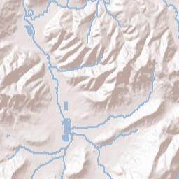 Yoncalla Terrain Map