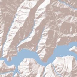 National Forest Development Road 268 Terrain Map