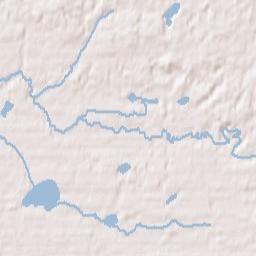 Newaygo County Terrain Map