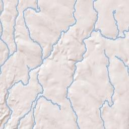 North Osceola New York Terrain Map