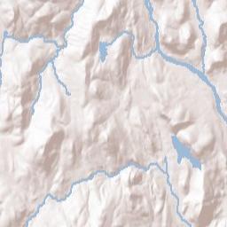 Warren County Terrain Map