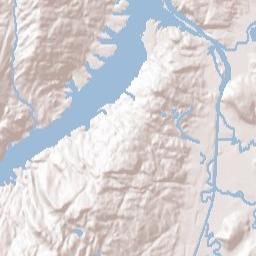 Whitehall New York Terrain Map