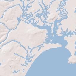 West Scarborough Terrain Map