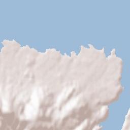 Ribadeo Terrain Map