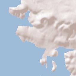 Rogoznica Općina Terrain Map