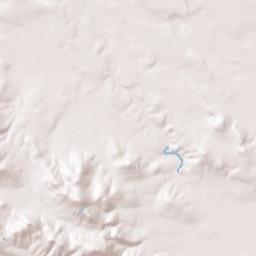 Central Oregon Hwy Oregon America Terrain Map