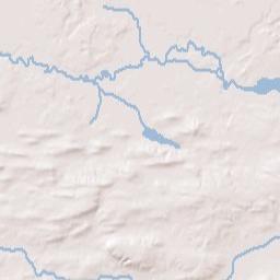 Columbia County Terrain Map