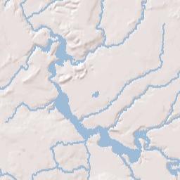 Woodhull New York Terrain Map