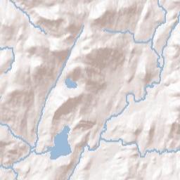 Bakertown New York Terrain Map