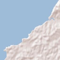 Guéthary Terrain Map