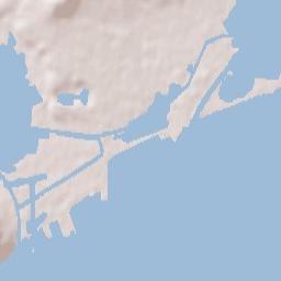 Sète Terrain Map