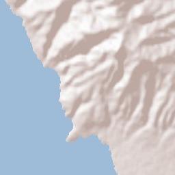 Rosignano Solvay-Castiglioncello Terrain Map